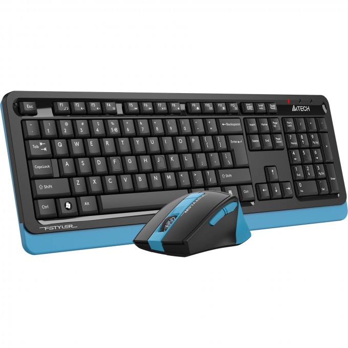 Клавиатура + мышь A4TECH FSTYLER FG1035 MULTIMEDIA USB беспроводная черно-синие FG1035 NAVY BLUE Клавиатура + мышь A4TECH FSTYLER FG1035 MULTIMEDIA USB беспроводная черно-синие FG1035 NAVY BLUE
