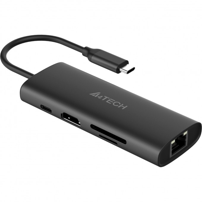 Разветвитель USB-C A4TECH серый DST-80C Разветвитель USB-C A4TECH серый DST-80C